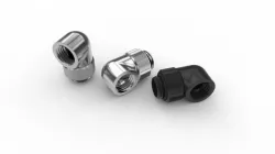 EK-AF Angled 90 degree Fitting 3D model