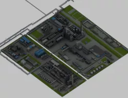 factory 3D model