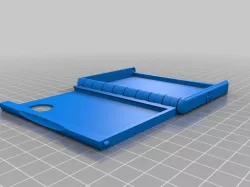 Folding wallet cassette