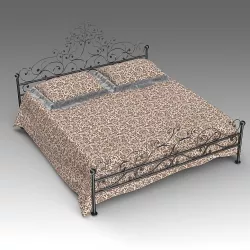 Forged bed 10 3D model