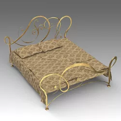 Forged bed 12 3D model