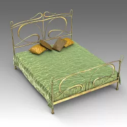 Forged bed 13 3D model