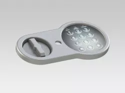 front panel lock