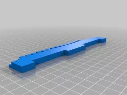 Gel Electrophoresis Well Comb