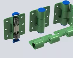 Hinge Entry No. 12-Spring Loaded Hinge
