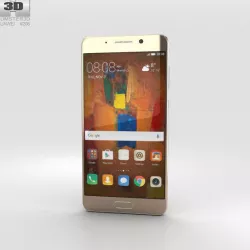 Huawei Mate 9 Pro Haze Gold 3D model