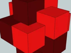 Interrupted Slide Burr Puzzle (level 3-2-2)