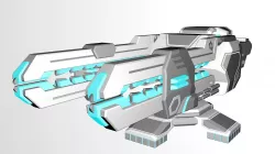 Laser Weapons 3D model