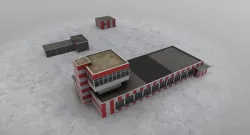 LBSF Control Point Low-poly  3D model