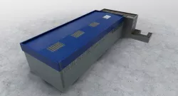 LBSF Hangar 6 Low-poly  3D model