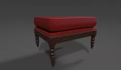leg rest 3D model