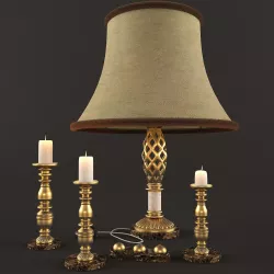 lighting set 3D model
