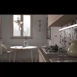 Living Room for C4d - interior design 3D model