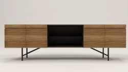 Lora 4 doors tv-cabinet Low-poly  3D model