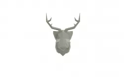 Low Poly Deer 3D model