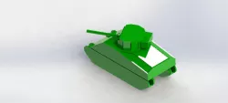 M4 Sherman (Designed to be Lasercut)