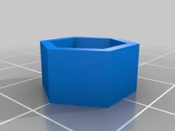M8 to M6 Hex Nut Reducer