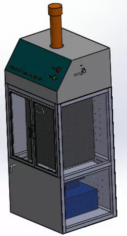 Machine glass bottle crusher