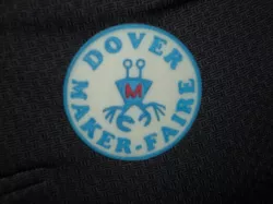Maker Crab Pin for Dover Mini Maker Faire