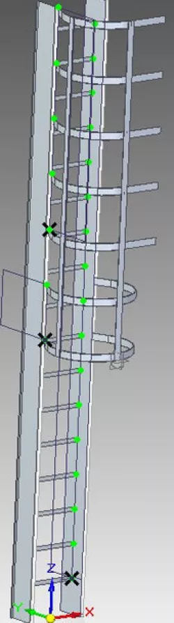 Monkey ladder - Maritime ladder