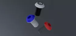 Multicolor screws - only available with additive manufacturing!