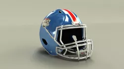 NFL Helmet 3D model