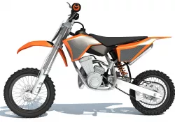 Off-road Motorcycle Motocross 3D model