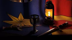 Oil lamp 3D model