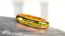 One Ring  Low-poly  3D model