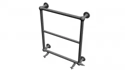 Radiator 2 Low-poly  3D model