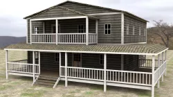 Ranch House Low-poly  3D model