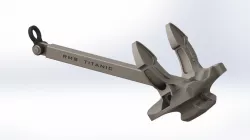 RMS TITANIC Anchor