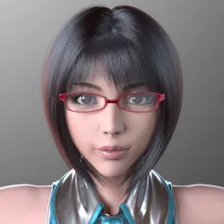 Sayuri Kouzuki V1 Light Edition for Maya 3D model