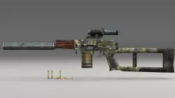 Sniper Low-poly  3D model