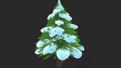 Snow Tree 3D model