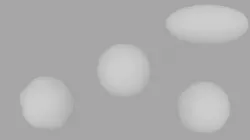 Snowball with Shapes LOW POLY Low-poly  3D model