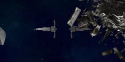 space ship 3D model