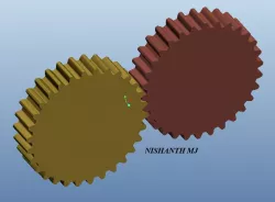 SPUR GEAR ASSEMBLY