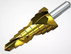 Step Drill 3D model