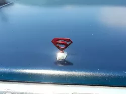 Superman hood Ornament
