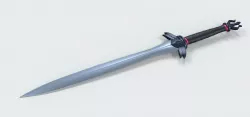 Sword of Black Manta from movie Aquaman 3D model