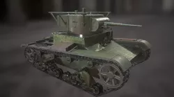 T26 Tank 3D model