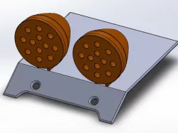 Teto do Baja 5 com Farol - Assembly Lights V2