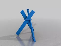 Triangle table legs