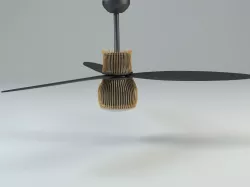 Uchiwa Fan 3d Model 3D model