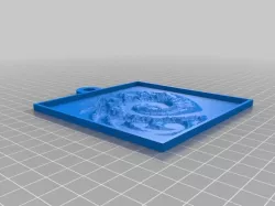 Zerg Logo Lithopane Starcraft