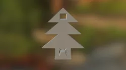Christmas Tree Bunny