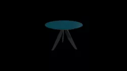 Circus Lacquered Coffee Table | cm Ø 75 x H.50