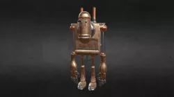 Cirilo the Golden Robot