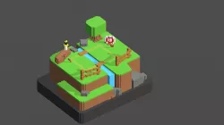 Clash Royale Training Camp Voxel Art